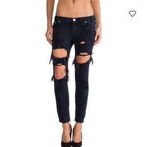 One Teaspoon TRASHED FREEBIRDS IN LONDON